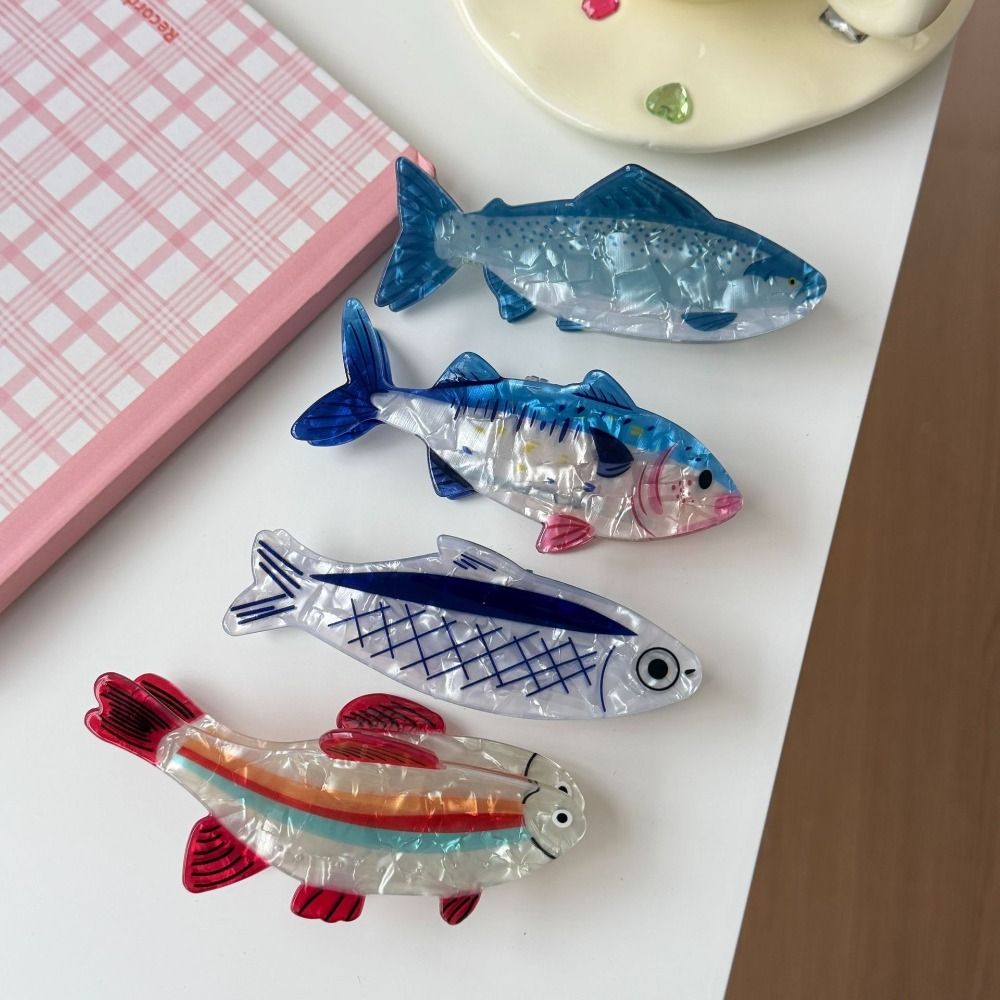Lifestyle In Korean - Pince à cheveux en PVC, motif