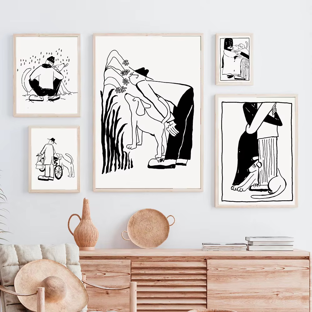 Lifestyle In Korean - Affiche sur toile amusante sur le