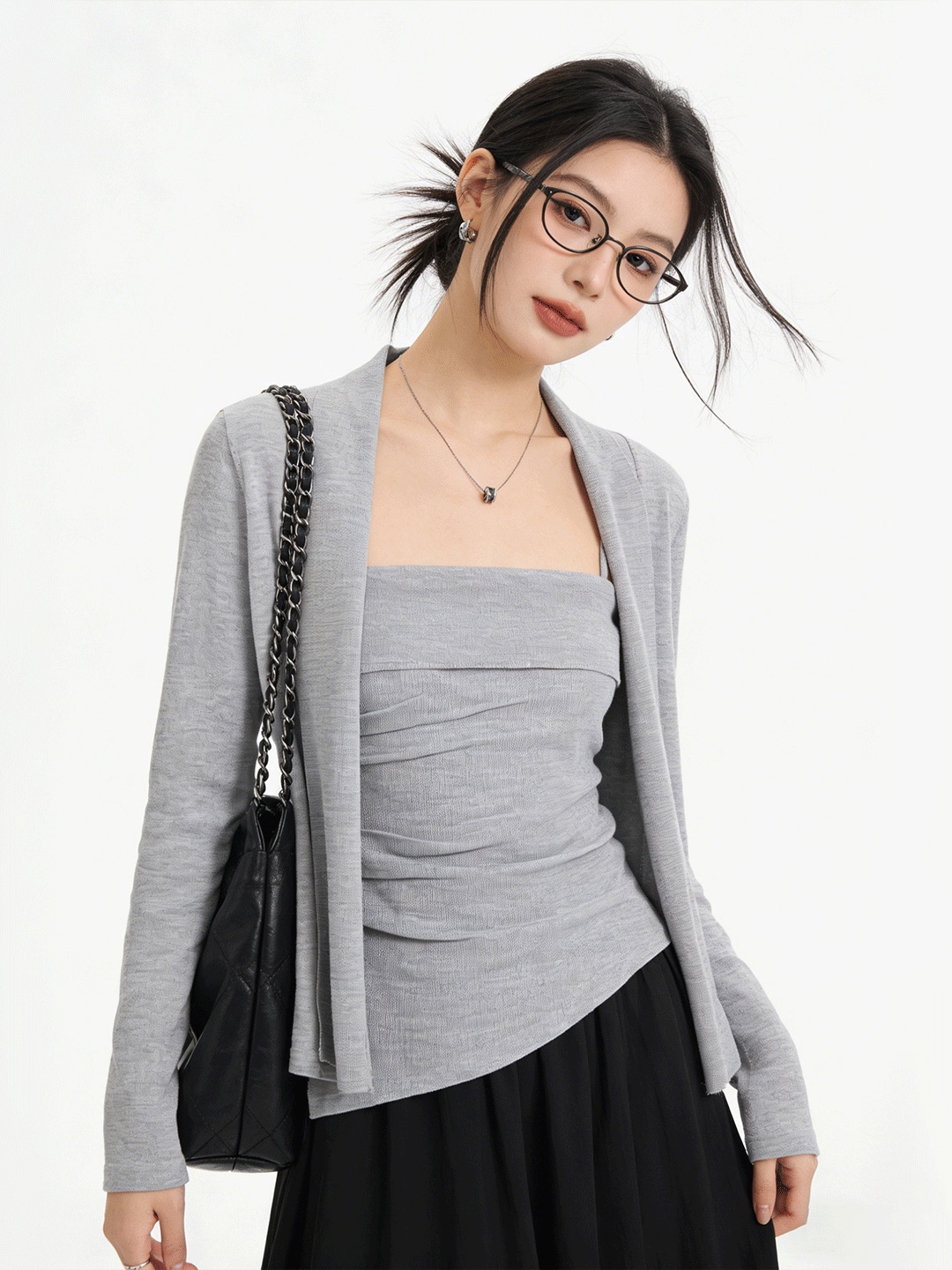 Ensemble deux pièces tricoté c - Lifestyle In Korean avis et prix